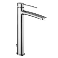Змішувач для раковини високий Paffoni Berry (колір - хром), з донним клапаном