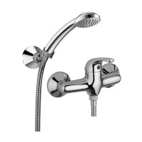 Змішувач для душу Paffoni Apollo 3 (колір - хром), з регульованим душовим гарнітуром