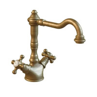 Смеситель для раковины Paffoni Belinda (цвет – бронза), без донного клапана