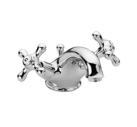 Смеситель для раковины Paffoni Iris (цвет – хром), с донным клапаном