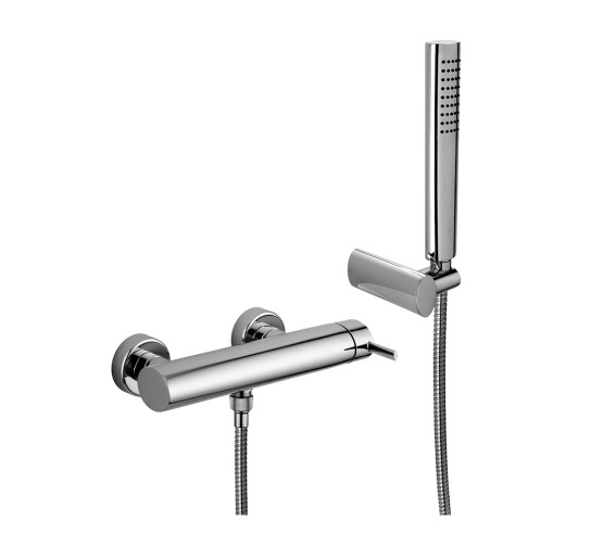 Змішувач для душу Paffoni Berry (колір - хром), з душовим гарнітуром