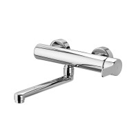 Змішувач для кухні настінний, вилив 200 мм Paffoni West (колір - хром)