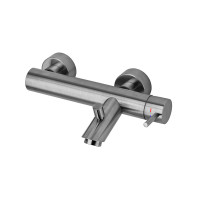 Змішувач для ванни Paffoni Light (колір - сталь)