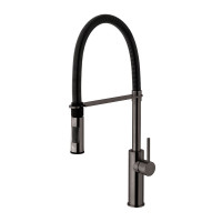 Змішувач для кухні Paffoni Light (колір - матовий чорний нікель)