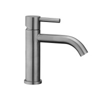 Змішувач для раковини Paffoni Steel (колір - сталь), без донного клапана