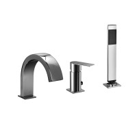 Змішувач на борт ванни Paffoni Tango (колір - хром), з душовим гарнітуром