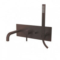 Змішувач для ванни Paffoni Light (колір - матовий чорний нікель)