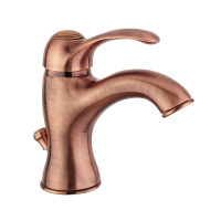 Змішувач для раковини Paffoni Flavia (колір - мідь), з донним клапаном