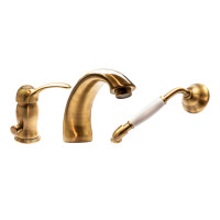 Змішувач на борт ванни Paffoni Flavia (колір – бронза)