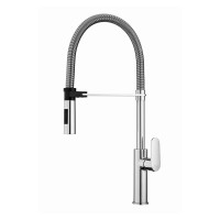 Кухонный смеситель с поворотным изливом, 2 вида струи Paffoni Candy (цвет – хром)