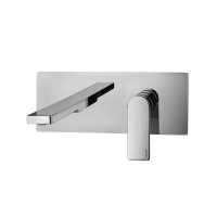Смеситель для раковины настенный Paffoni Tango (цвет – хром), излив 200 мм.