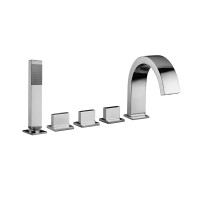 Змішувач на борт ванни Paffoni Level-Lep (колір - хром)