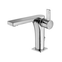 Змішувач для раковини Paffoni Rock (колір - хром), з донним клапаном