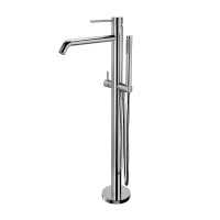 Змішувач для ванни на підлогу Paffoni Light (колір - хром)