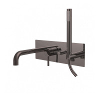 Змішувач для ванни Paffoni Light (колір - чорний нікель)