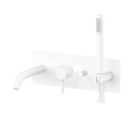 Змішувач для ванни Paffoni Light (колір - білий матовий)