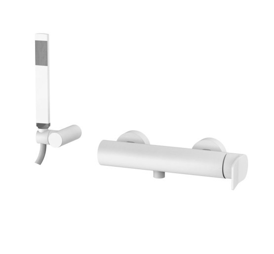 Змішувач для душу Paffoni Tilt (колір - білий матовий)