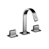 Смеситель для раковины Paffoni Level-Lep (цвет – хром), с донным клапаном Clic-Clac