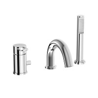 Змішувач на борт ванни зі збільшеним потоком Paffoni Joker (колір - хром)