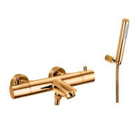 Термостат для ванны Paffoni Light (цвет – глянцевое золото)