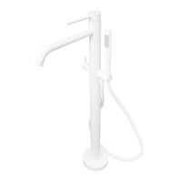 Змішувач для ванни на підлогу Paffoni Light (колір - білий матовий)