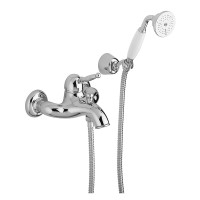 Змішувач для ванни Paffoni Giorgia (колір - хром), з регульованим душовим гарнітуром