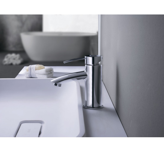 Змішувач для раковини Paffoni Berry (колір - хром), без донного клапана