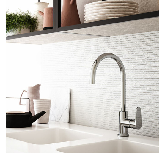 Змішувач для кухні Paffoni Green (колір - хром)