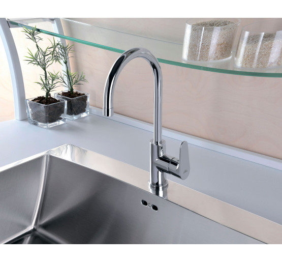 Змішувач для кухні Paffoni Green (колір - хром)