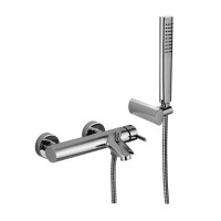 Змішувач для ванни Paffoni Berry (колір - хром), із регульованим душовим гарнітуром