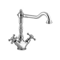 Змішувач для раковини Paffoni Belinda (колір - хром), з донним клапаном