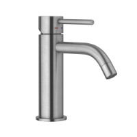 Смеситель для раковины Paffoni Light (цвет – сталь), без донного клапана