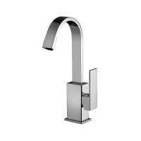 Змішувач для раковини високий Paffoni Elle (колір - хром), з донним клапаном