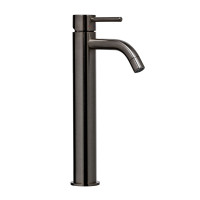 Змішувач для раковини високий Paffoni Light (колір - матовий чорний нікель), без донного клапана