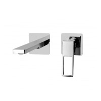 Змішувач для раковини настінний Paffoni Effe (колір - хром), вилив 240 мм