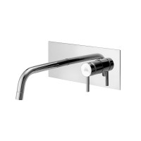 Змішувач для раковини настінний Paffoni Stick (колір - хром), вилив 178 мм