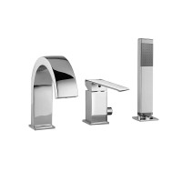 Змішувач на борт ванни Paffoni Level (колір - хром)