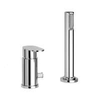 Змішувач на борт ванни, без виливу Paffoni Candy (колір - хром), з душовим гарнітуром