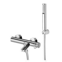 Змішувач для ванни Paffoni Joker (колір - хром), з фіксованим душовим гарнітуром