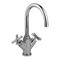 Змішувач для раковини Paffoni Quattro (колір - хром), з донним клапаном