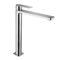 Смеситель для раковины высокий Paffoni Tango (цвет - хром), без донного клапана