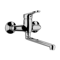 Смеситель для кухни настенный, излив 200 мм Paffoni Nettuno (цвет – хром)