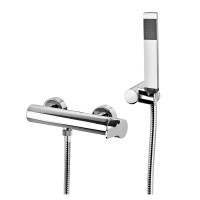 Змішувач для душу Paffoni West (колір - хром), з душовим гарнітуром
