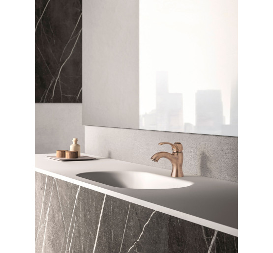 Смеситель для раковины Paffoni Flavia (цвет – бронза), без донного клапана