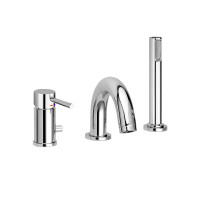 Змішувач на борт ванни Paffoni Light (колір - хром)