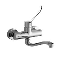 Змішувач для кухні настінний, вилив 190 мм Paffoni Green (колір - хром)