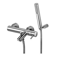 Змішувач для ванни Paffoni Birillo (колір - хром), з регульованим душовим гарнітуром