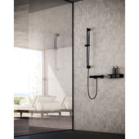 Термостат для душу Paffoni Light (колір - чорний матовий)