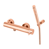 Змішувач для душу Paffoni Light (колір – Brushed Copper)