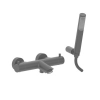 Термостат для ванни Paffoni Light (колір – Mercury Grey)